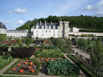 Schloß und Gärten von Villandry