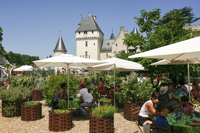 Restaurant chateau et jardins du Rivau
