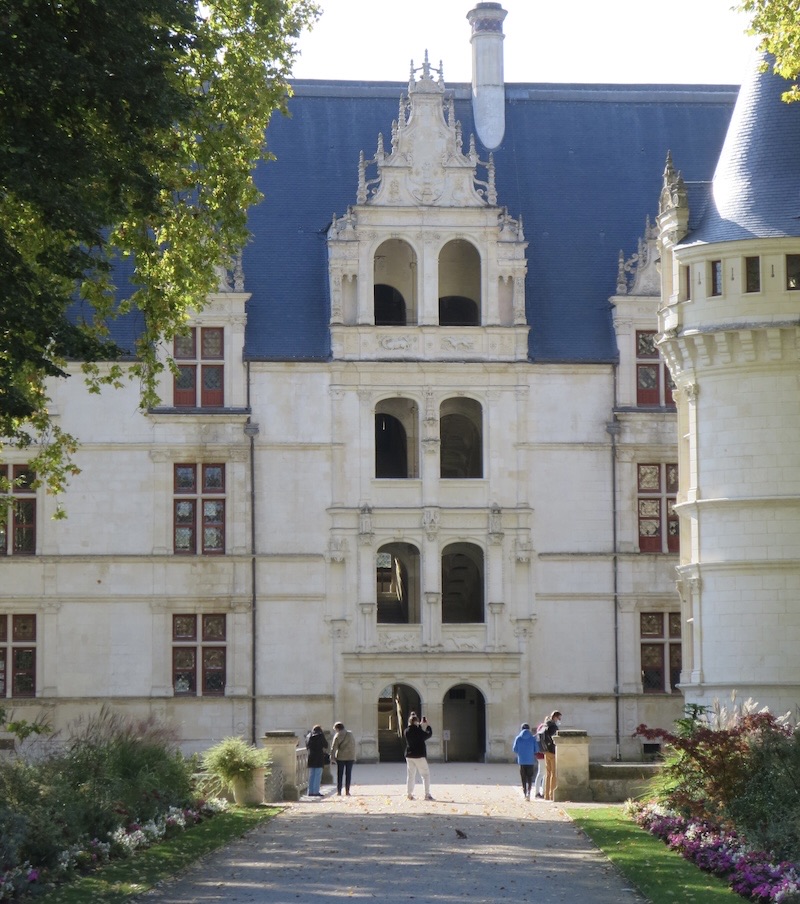 L'escalier d'honneur du Château d'Azay-le-Rideau L'escalier Château d'Azay-le-Rideau