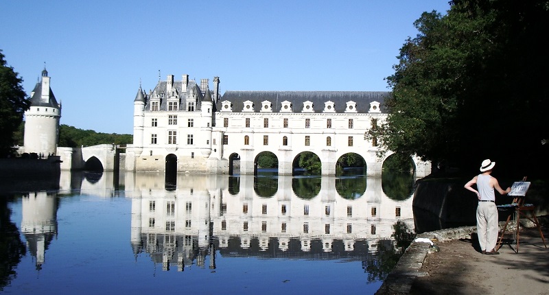 château de leonard de vinci