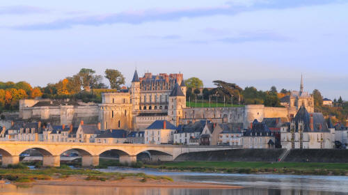 Amboise, das Schloss und die Loire