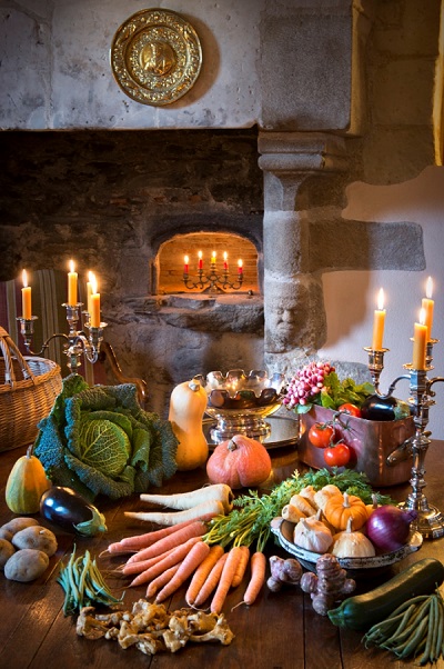 Cuisines médiévales du château de Goulaine