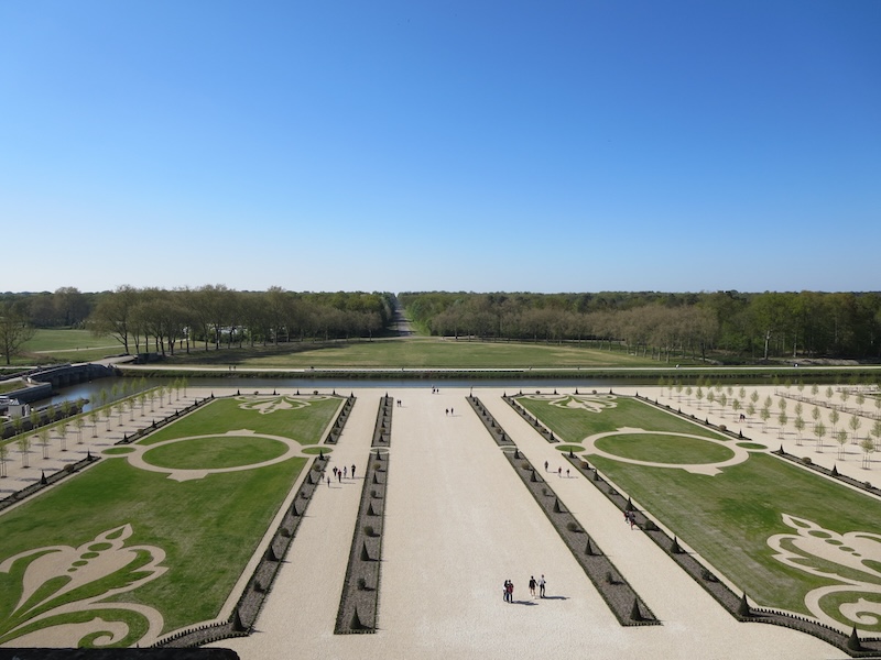 jardins du château de Chambord