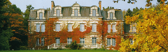 Schloß Les Tertres im Herbst